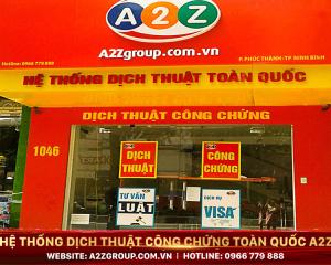 Dịch Thuật Chuyên Ngành Kinh Tế Đối Ngoại Tại A2Z Cần Thơ